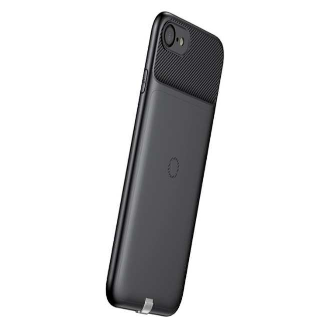 Чехол для беспроводной зарядки Baseus Wireless Charging Case для iPhone 7 Черный - Изображение 23482