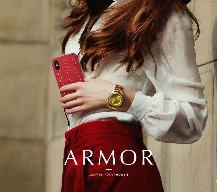 Чехол накладка Santa Barbara Polo & Racquet Club Armor для iPhone X Красный - Изображение 23650