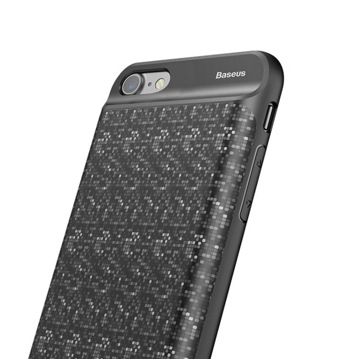 Чехол-аккумулятор Baseus Power Bank Case 5000mAh для iPhone 8 Черный - Изображение 17843