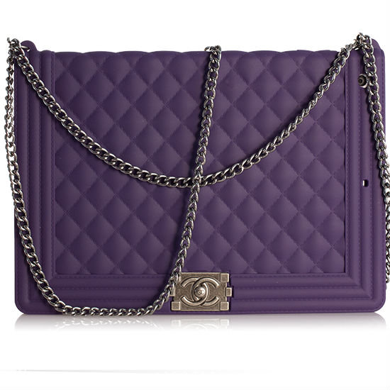 Чехол силиконовый Chanel Leboy для iPad Air Фиолетовый - Изображение 23796