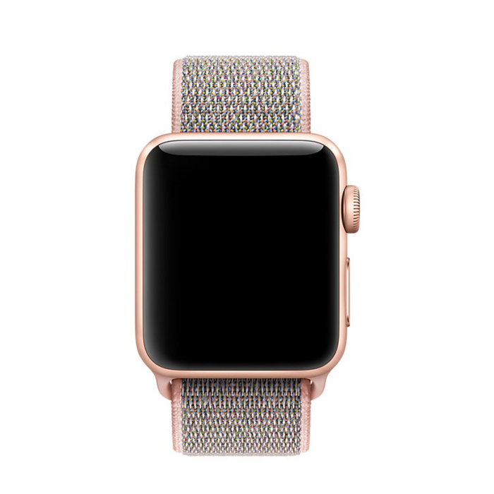 Ремешок нейлоновый Special case Nylon Sport для Apple Watch 3 / 2 / 1 (42mm) Нежно-розовый - Изображение 29925