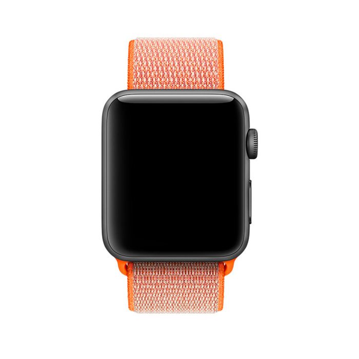 Ремешок нейлоновый Special case Nylon Sport для Apple Watch 3 / 2 / 1 (38mm) Оранжевый - Изображение 29967