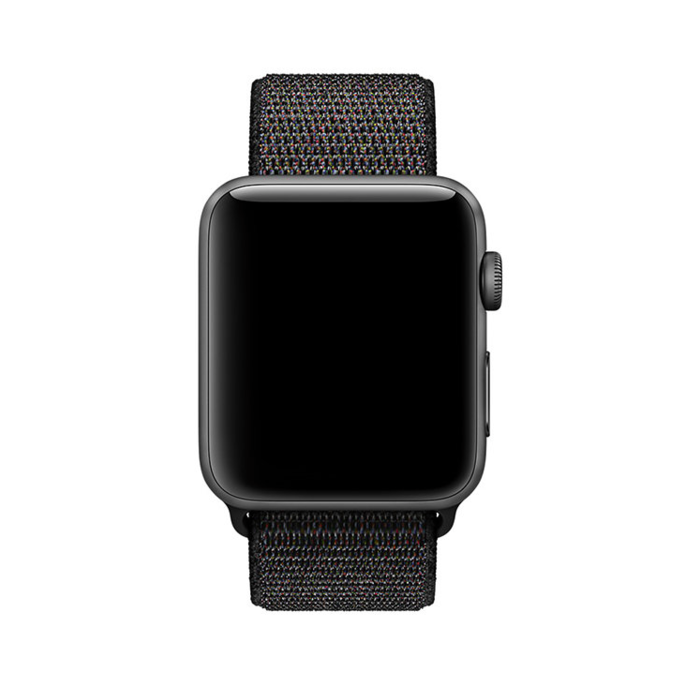 Ремешок нейлоновый Special case Nylon Sport для Apple Watch 3 / 2 / 1 (38mm) Черный - Изображение 30003