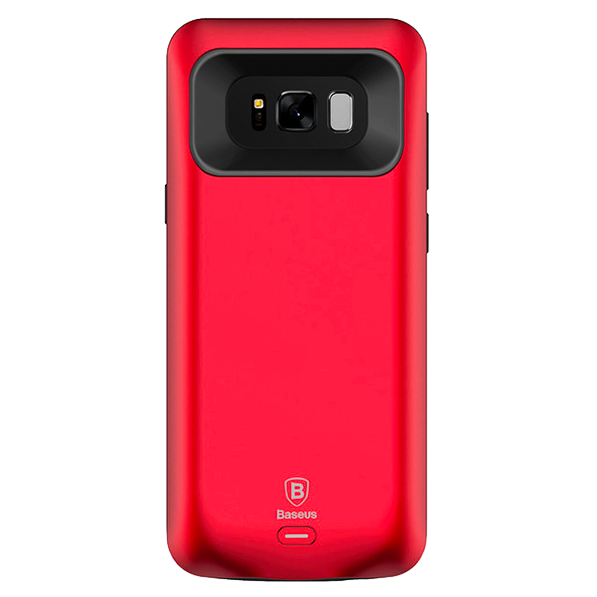 Чехол аккумулятор Baseus Geshion Backpack для Samsung Galaxy S8 Plus Красный - Изображение 30167