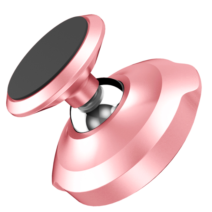 Автодержатель магнитный Baseus Small Ear на ножке Розовый - Изображение 18399