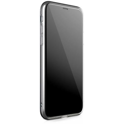 Чехол накладка Baseus Slim Lotus Case для iPhone X Черный - Изображение 30629
