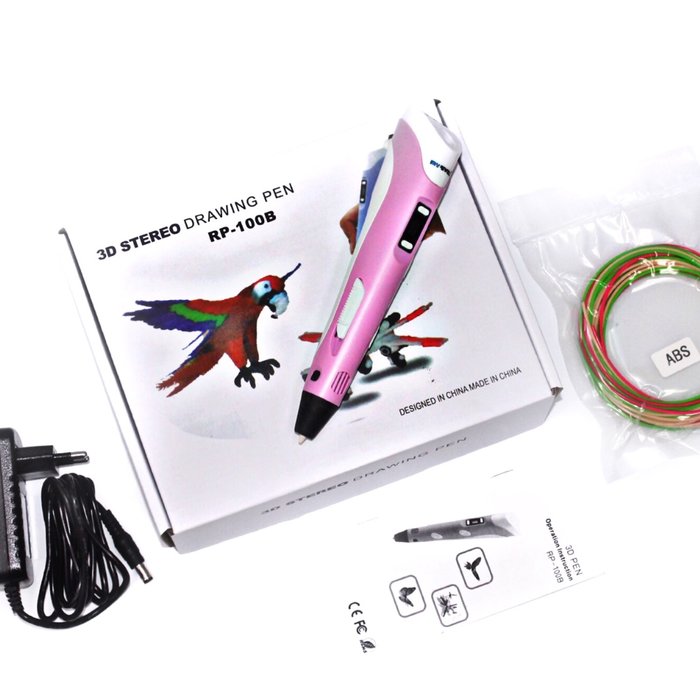 3D Ручка Myriwell RP-100B Розовая - Изображение 30701