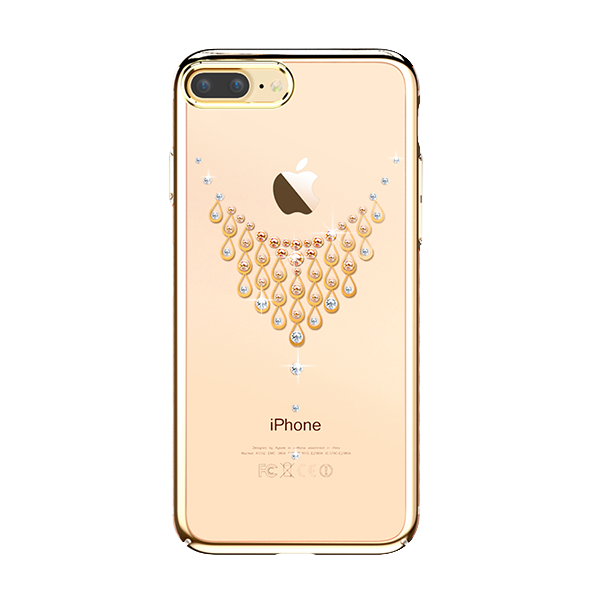 Чехол накладка Swarovski Kingxbar Starry Sky Gold Dew для iPhone 8 Plus Золото - Изображение 18961