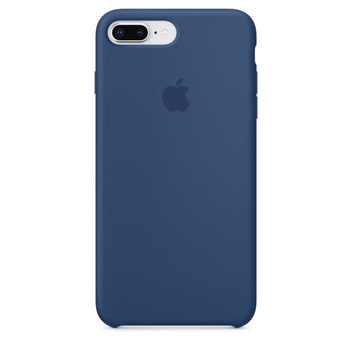 Силиконовый чехол накладка Apple Silicone Case для iPhone 7 Plus Синий - Изображение 19019