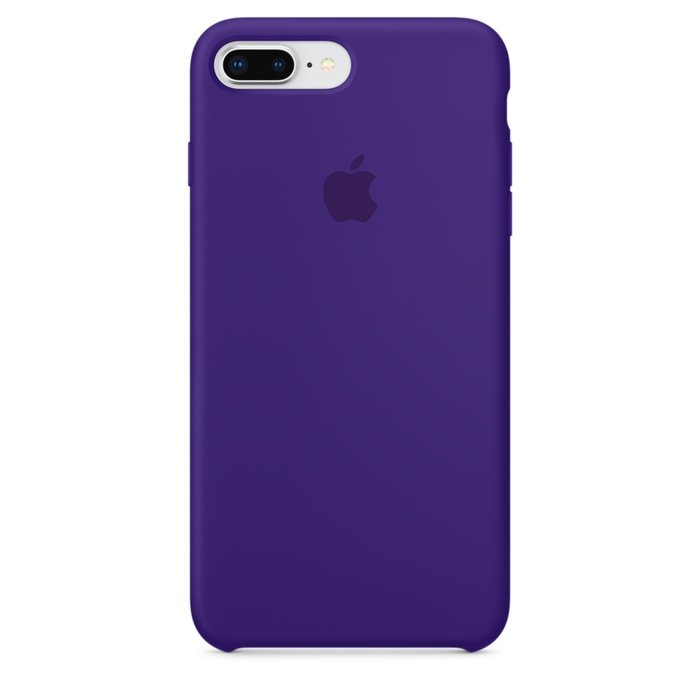 Силиконовый чехол накладка Apple Silicone Case для iPhone 8 Plus Ультрафиолет - Изображение 19049