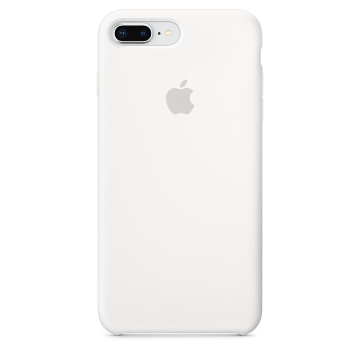 Силиконовый чехол накладка Apple Silicone Case для iPhone 8 Plus Белый - Изображение 19089
