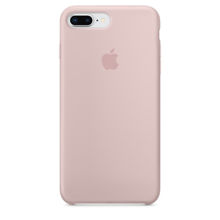 Силиконовый чехол накладка Apple Silicone Case для iPhone 8 Plus Розовый песок - Изображение 19109