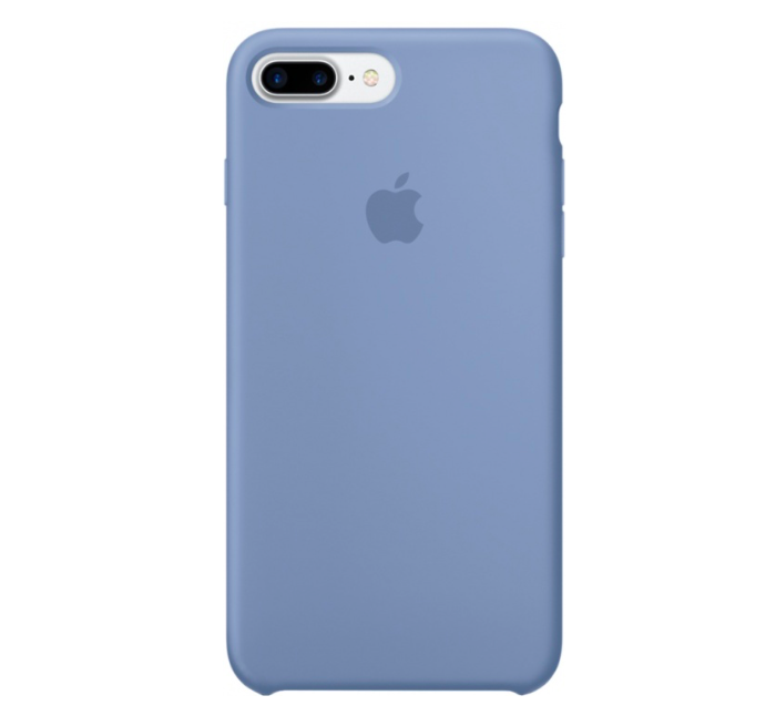 Силиконовый чехол накладка Apple Silicone Case для iPhone 8 Plus Голубой - Изображение 19197