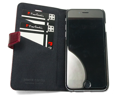 Чехол-книжка Pierre Cardin для iPhone 6 Plus / 6s Plus Коричневый - Изображение 20097