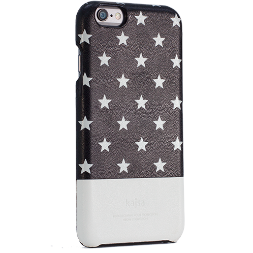 Чехол накладка Kajsa Stars для iPhone 6 Plus / 6s Plus Черный - Изображение 20213