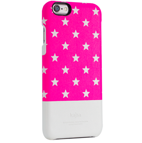 Чехол накладка Kajsa Stars для iPhone 6 Plus / 6s Plus Розовый - Изображение 20217