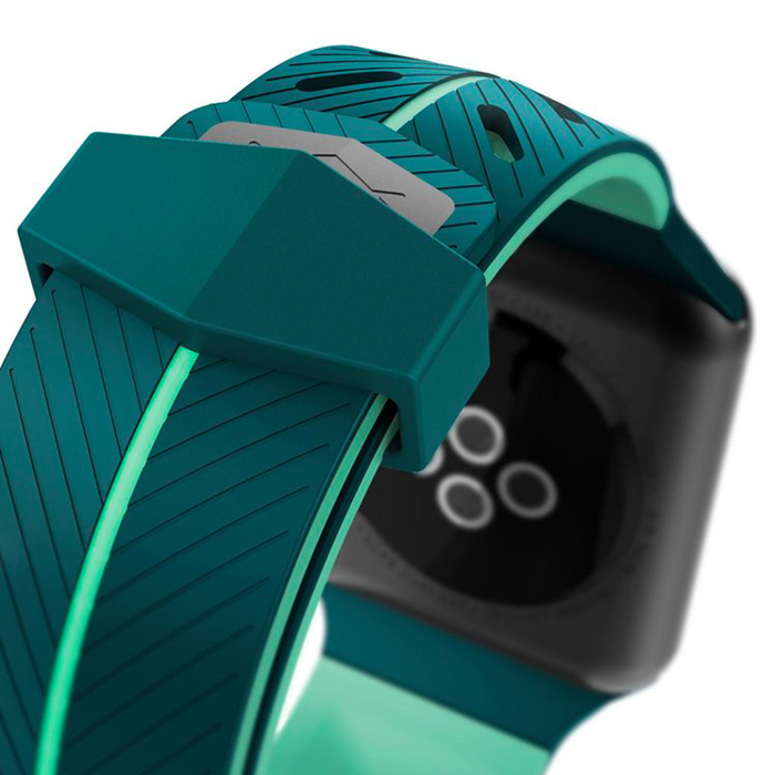 Ремешок X-Doria Action Band для Apple Watch 38мм 1/2/3 Зелено-Мятный - Изображение 20329