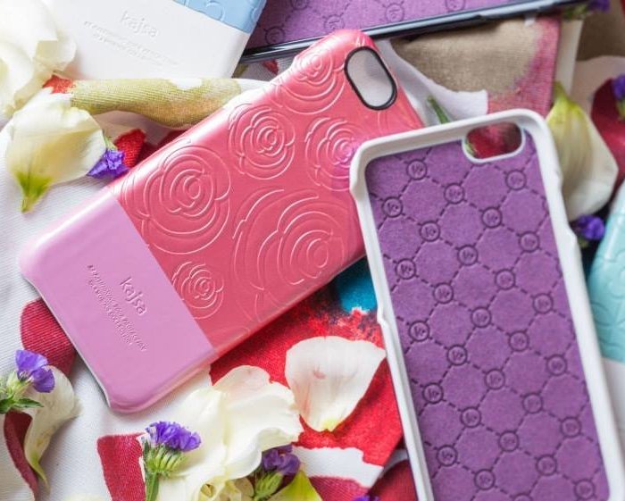 Чехол накладка Kajsa Glossy Rose для iPhone 6 Plus / 6S Plus Розовый - Изображение 20551