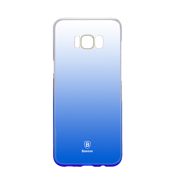Чехол накладка Baseus Glaze для Samsung Galaxy S8 Синий - Изображение 6879