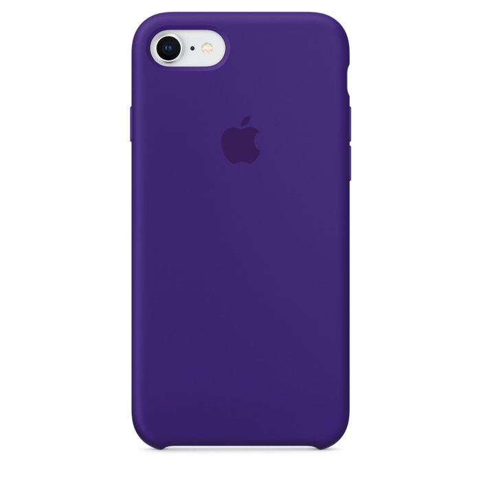 Силиконовый чехол накладка Apple Silicone Case для iPhone 8 Ультрафиолет - Изображение 20833