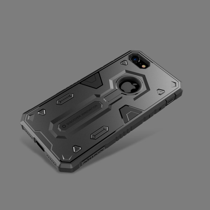 Противоударный чехол накладка Nillkin Defender 2 для iPhone 8 Черный - Изображение 21089