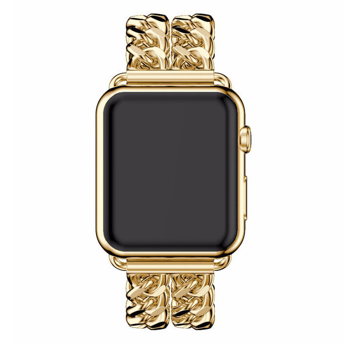 Браслет стальной для Apple Watch (42мм) Золото - Изображение 21457