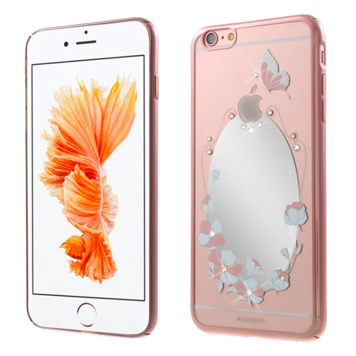 Накладка Swarovski с зеркалом Kingxbar Mirror для iPhone 6S Butterfly - Изображение 21722