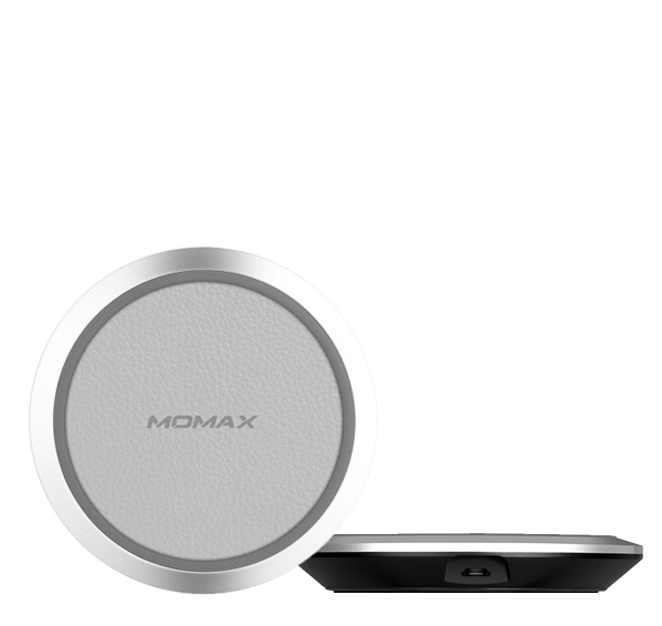 Быстрая беспроводная зарядка Momax Q.Pad Wireless Charger Белая - Изображение 21848
