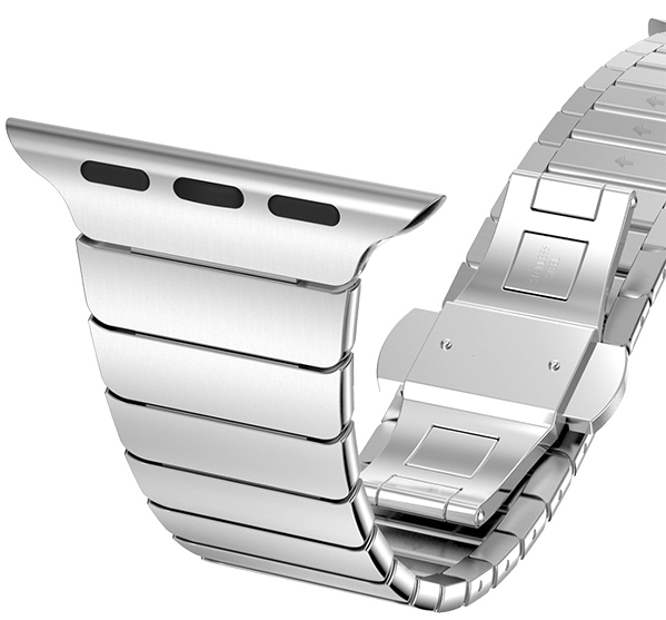 Браслет блочный Link Bracelet для Apple Watch 2 / 1 (42мм) Серебро - Изображение 22072