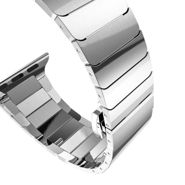 Браслет блочный Link Bracelet для Apple Watch 2 / 1 (42мм) Серебро - Изображение 22074