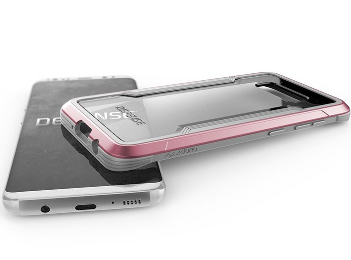 Противоударный чехол X-Doria Defense Shield для Samsung Galaxy S8 Plus Розовый - Изображение 31399