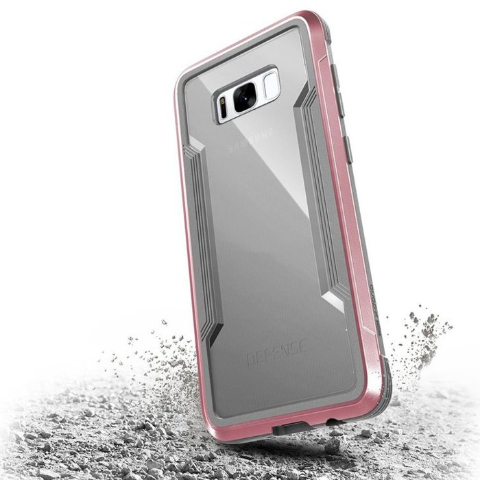 Противоударный чехол X-Doria Defense Shield для Samsung Galaxy S8 Plus Розовый - Изображение 31403