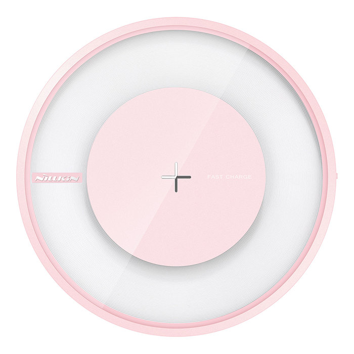 Быстрая беспроводная зарядка + лампа Nillkin Magic Disc 4 Розовая - Изображение 31731