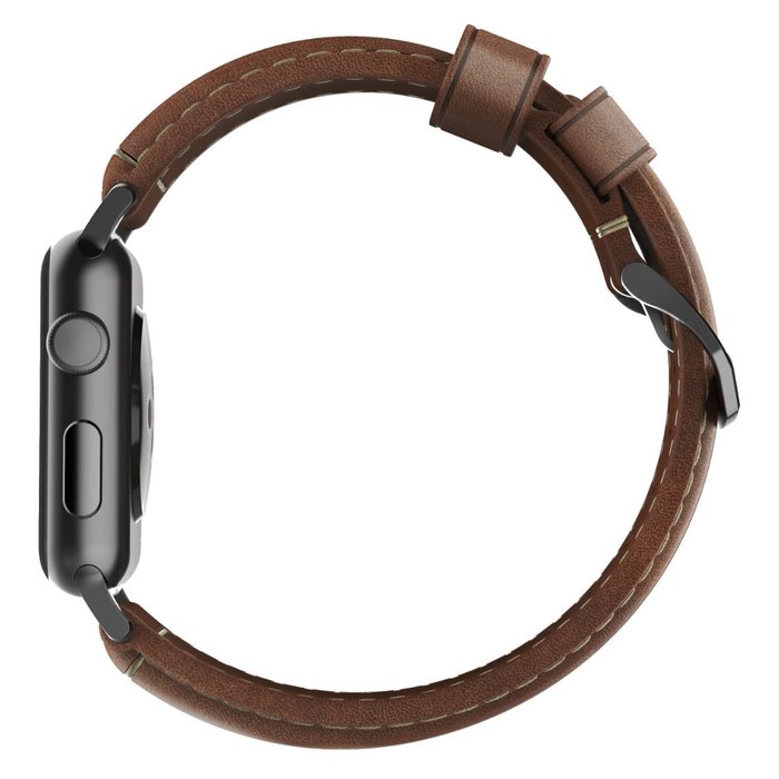 Ремешок кожаный Nomad Traditional для Apple Watch (42мм) Черная застежка - Изображение 31929