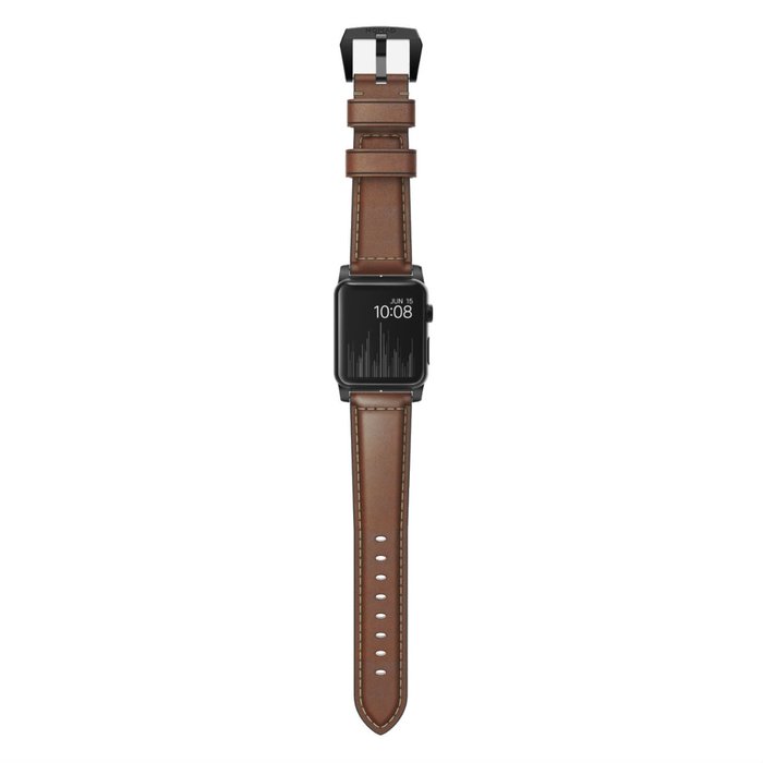 Ремешок кожаный Nomad Traditional для Apple Watch (42мм) Черная застежка - Изображение 31933