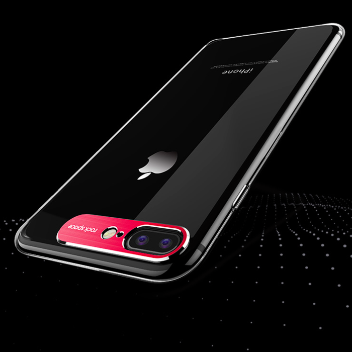 Чехол накладка Rock Space для iPhone 8 Plus Черный - Изображение 32645