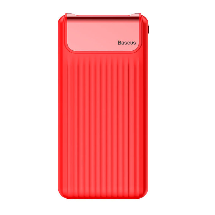 Внешний аккумулятор Power Bank Baseus Thinnest Dual Output 10000 mAh Красный - Изображение 32873