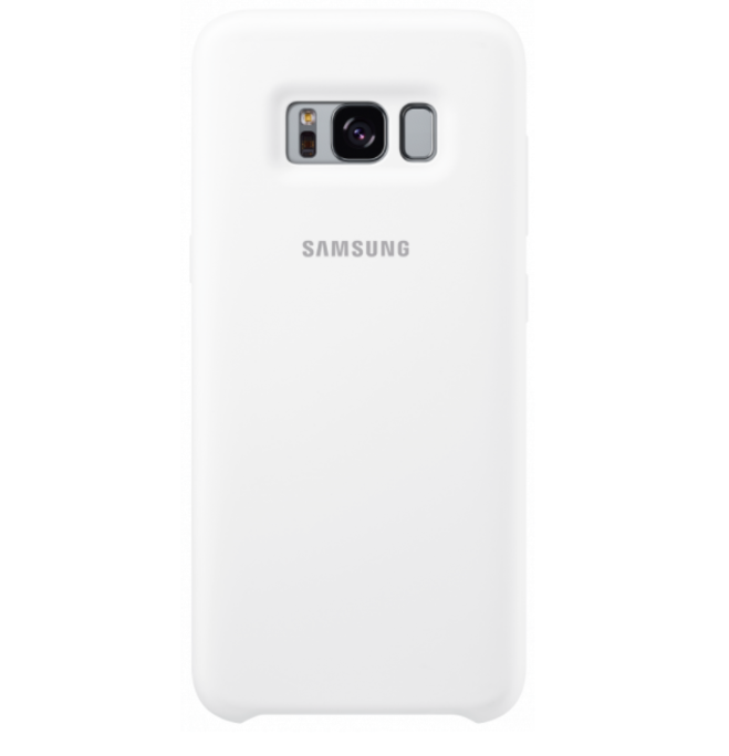 Силиконовый чехол накладка для Samsung Galaxy S8 Plus Белый - Изображение 33083