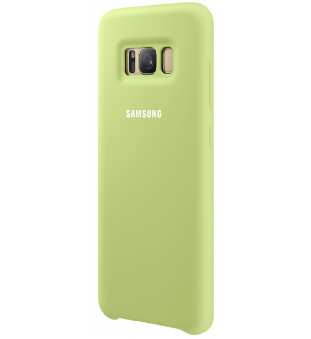 Силиконовый чехол накладка для Samsung Galaxy S8 Plus Зеленый - Изображение 33155