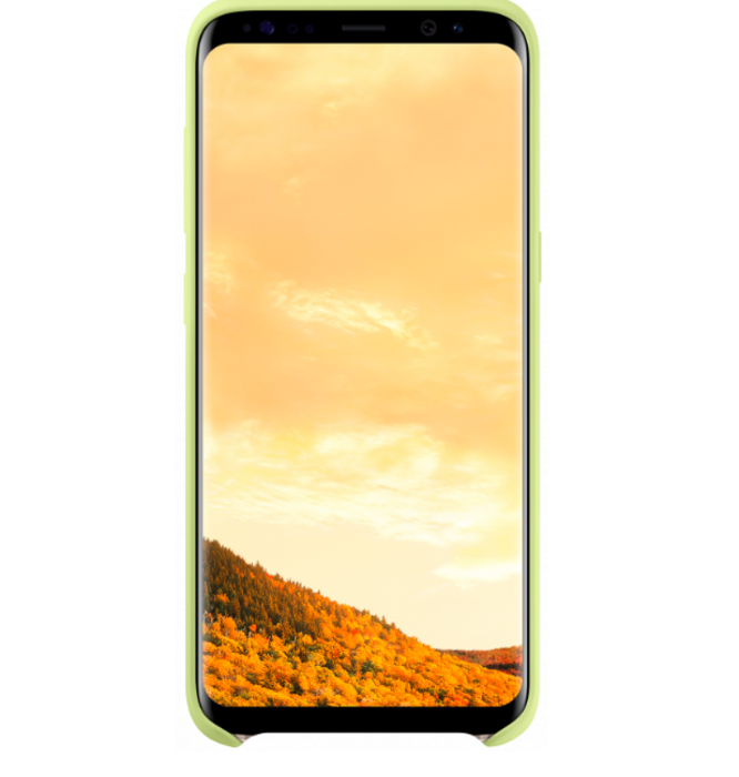 Силиконовый чехол накладка для Samsung Galaxy S8 Plus Зеленый - Изображение 33157