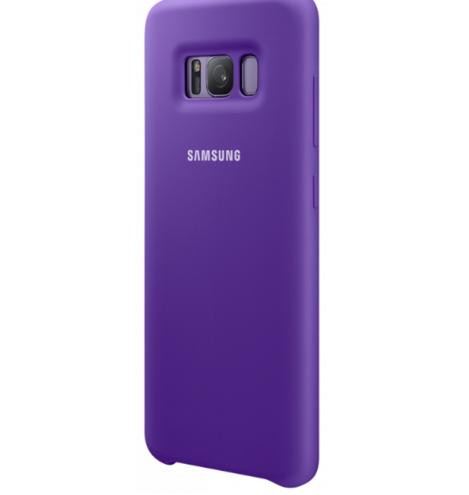 Силиконовый чехол накладка для Samsung Galaxy S8 Plus Фиолетовый - Изображение 33165