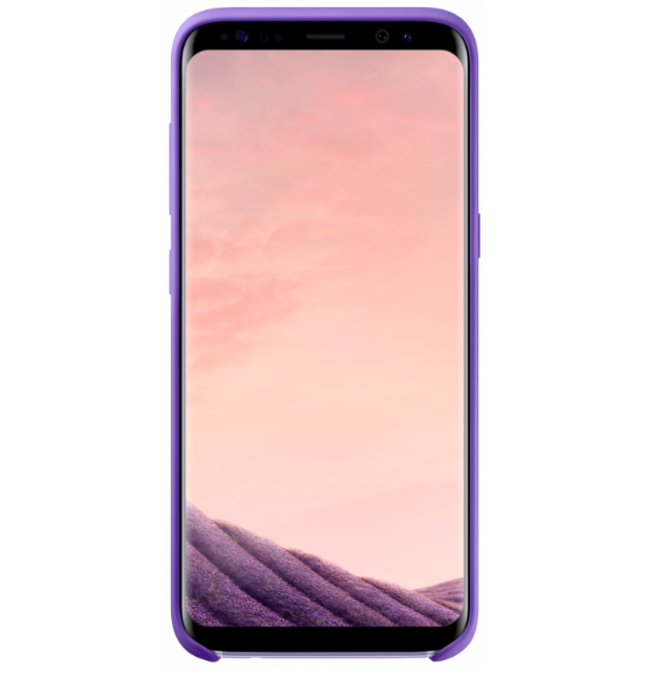 Силиконовый чехол накладка для Samsung Galaxy S8 Plus Фиолетовый - Изображение 33167