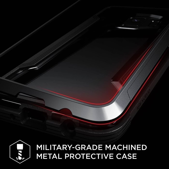 Противоударный чехол накладка X-Doria Defense Shield для Samsung Galaxy S9 Plus Красный - Изображение 33453