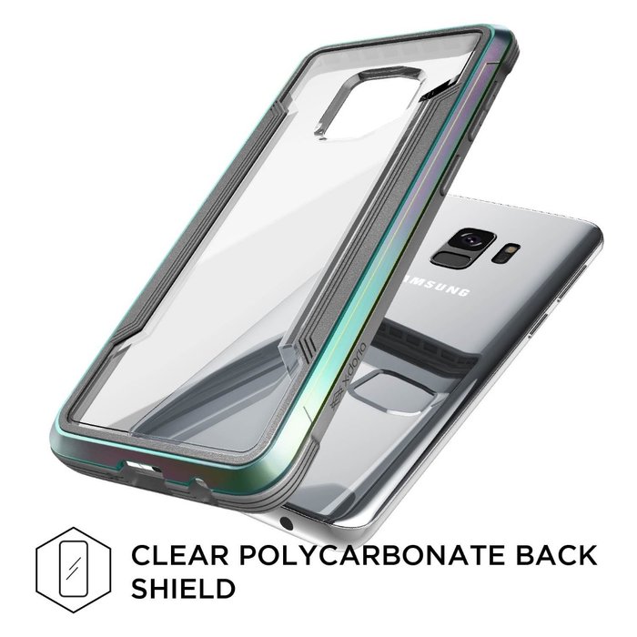 Противоударный чехол накладка X-Doria Defense Shield для Samsung Galaxy S9 Хамилион - Изображение 33565