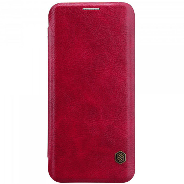 Кожаный чехол книжка Nillkin Qin Series для Samsung Galaxy S9 Красный - Изображение 33649