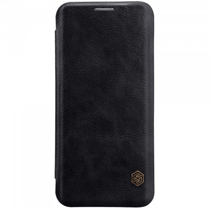 Кожаный чехол книжка Nillkin Qin Series для Samsung Galaxy S9 Plus Черный - Изображение 33709