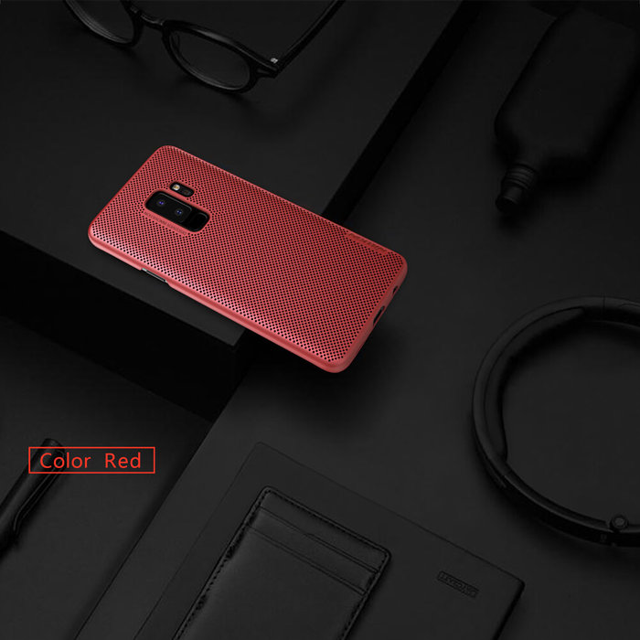 Чехол накладка Nillkin Air для Samsung Galaxy S9 Plus Красный - Изображение 34391