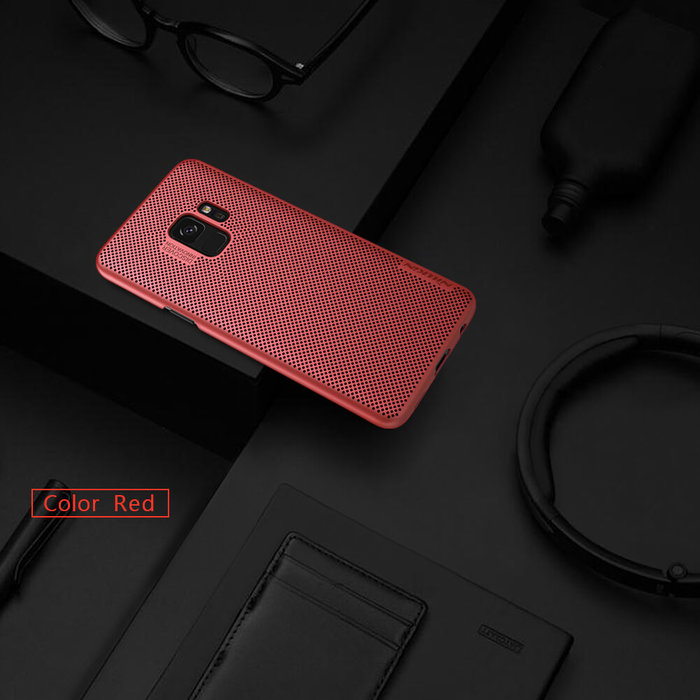 Чехол накладка Nillkin Air для Samsung Galaxy S9 Красный - Изображение 34571