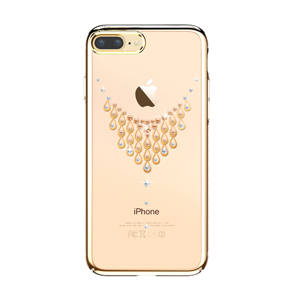 Чехол накладка Swarovski Kingxbar Starry Sky Gold Dew для iPhone 7 Plus Золото - Изображение 8095