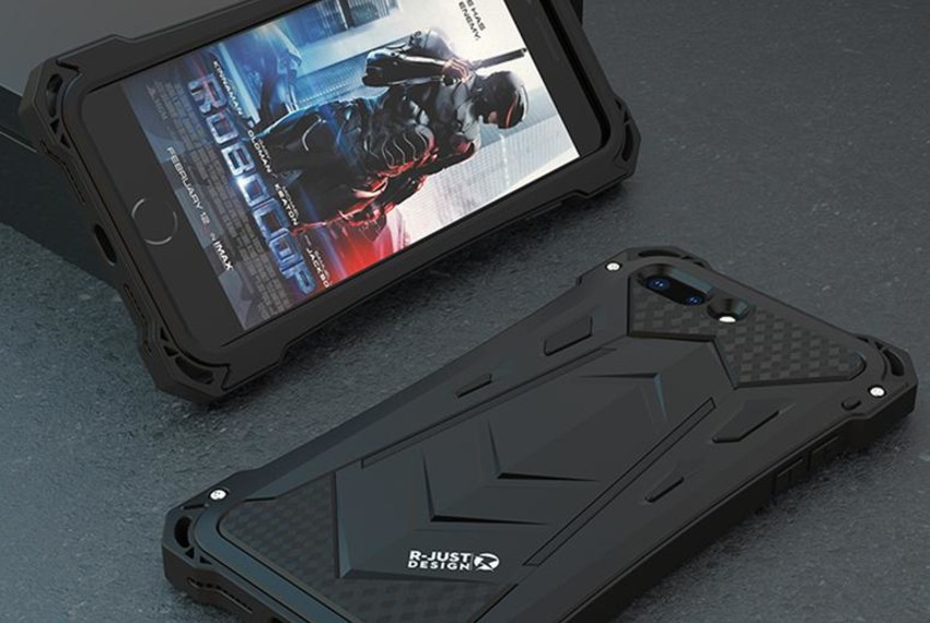 Противоударный чехол R-Just Armor для iPhone 8 Plus Черный